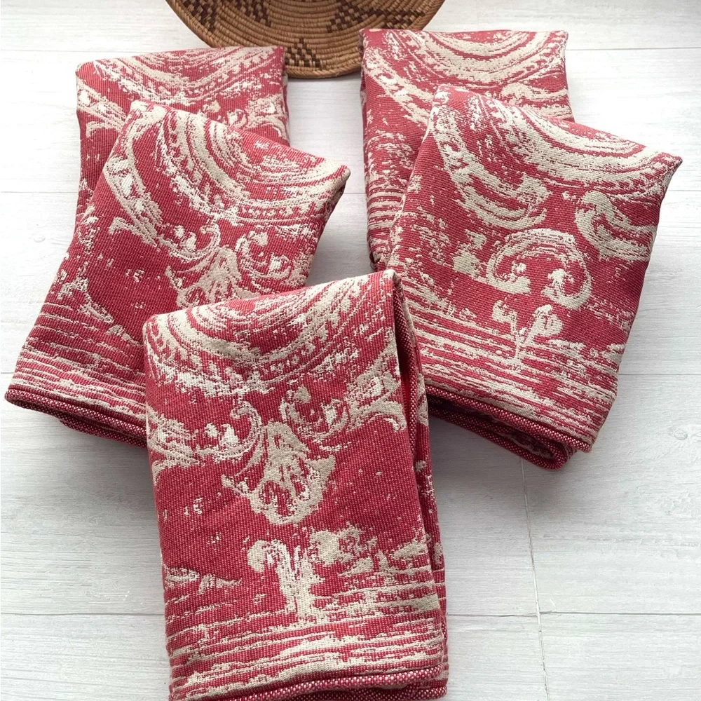 RESTORATION HARDWARE Vintage Côte d’Azur French Tile Pillow Sham Covers Set of 5